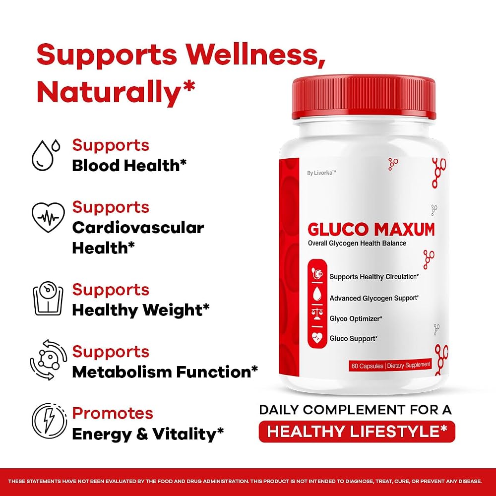 LIVORKA GlucoMaxum Capsules Advanced Support - 300 Capsules - image 3