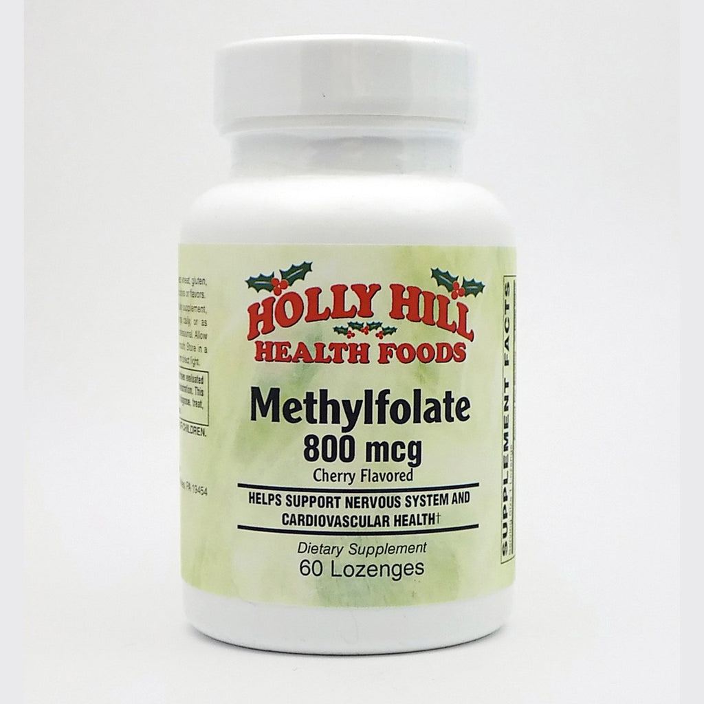 Holly Hill Health Foods Methylfolate Cherry Flavor - 60 Lozenges