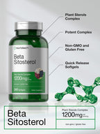 Horbäach Beta Sitosterol 1200mg - 240 Softgels - image 4