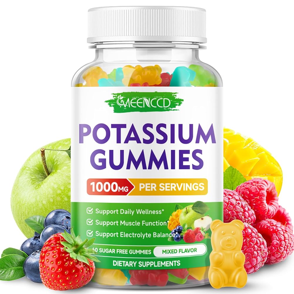 MEENCCD Potassium Citrate Gummies, Mixed Flavor
