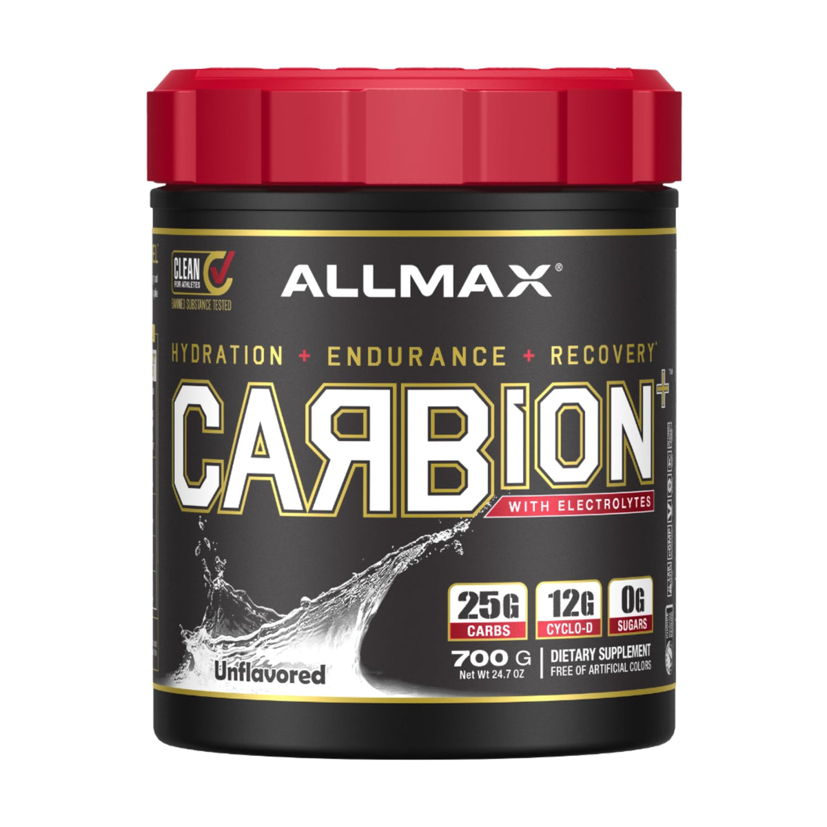 ALLMAX CARBION+, 725 g - High-Performance Training Fuel - Boosts