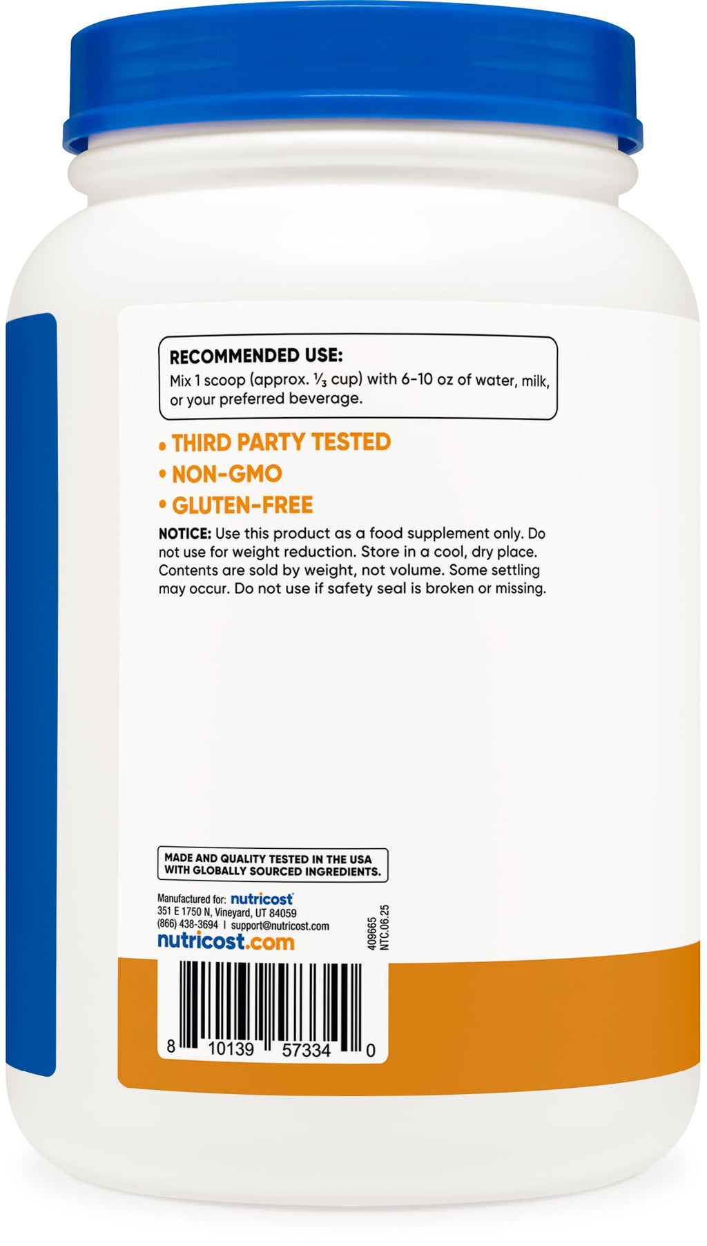 Nutricost Whey Protein Isolate