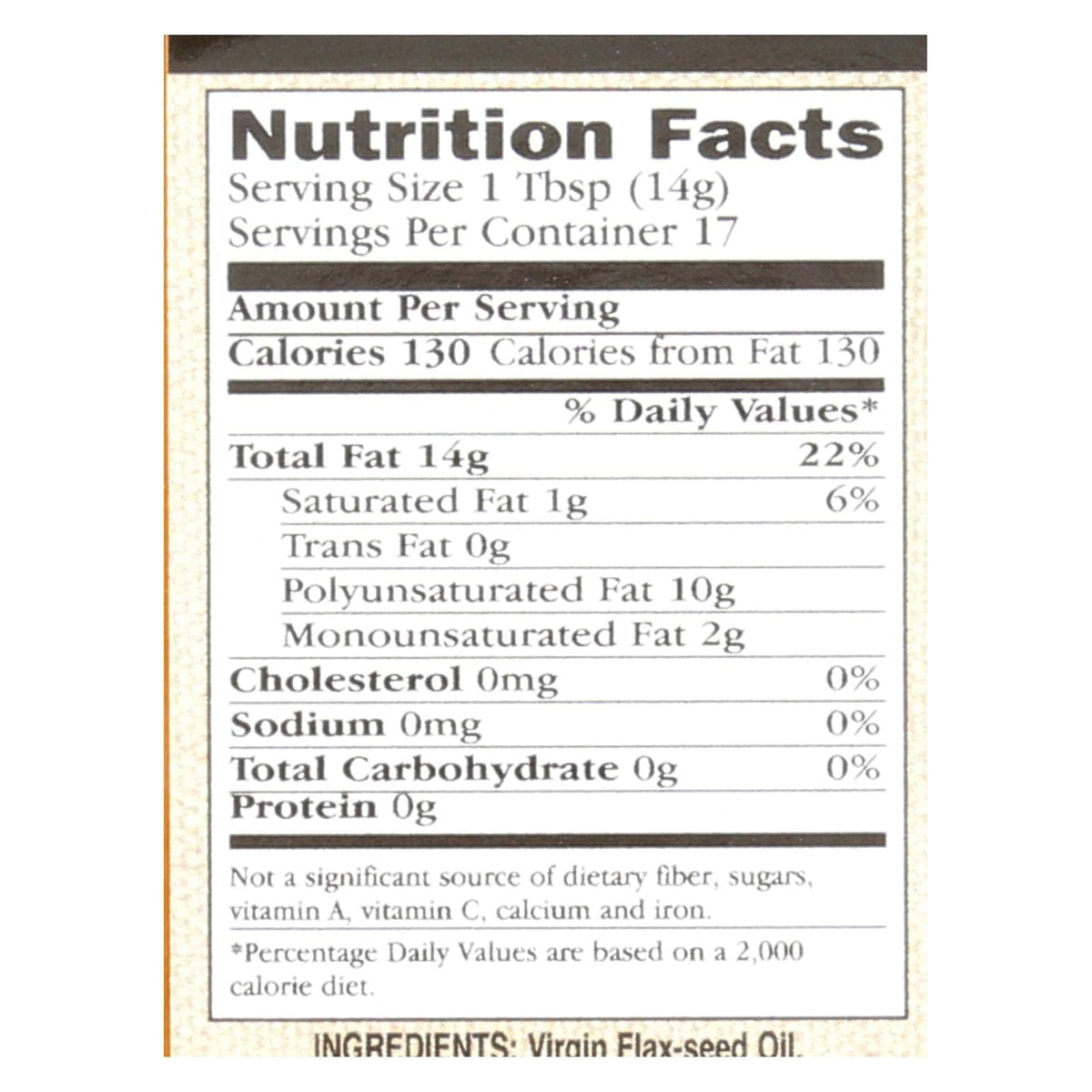 International Collection Flaxseed Oil - 8.45 oz (Pack of 6) - image 2