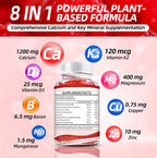 DONYU Calcium Citrate 1200mg Gummies with Vitamin D3 - 60 Count - image 2