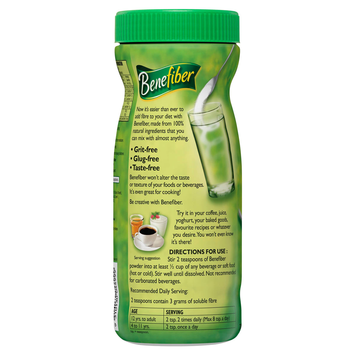 Benefiber Taste-Free Sugar-Free Fiber Supplement Powder - 74 Servings - image 3