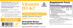 TURNER Vitamin D3 and K2 Softgels 2000 IU - 120 Softgels - image 2