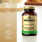 Solgar Chlorella Broken Cell-Wall - 100 Vegetable Capsules - image 4