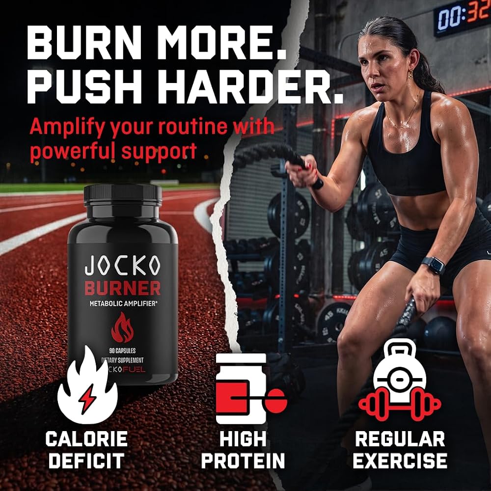 Jocko Fuel Fat Burner Supplement Metabolic Amplifier - 90 Capsules - image 4