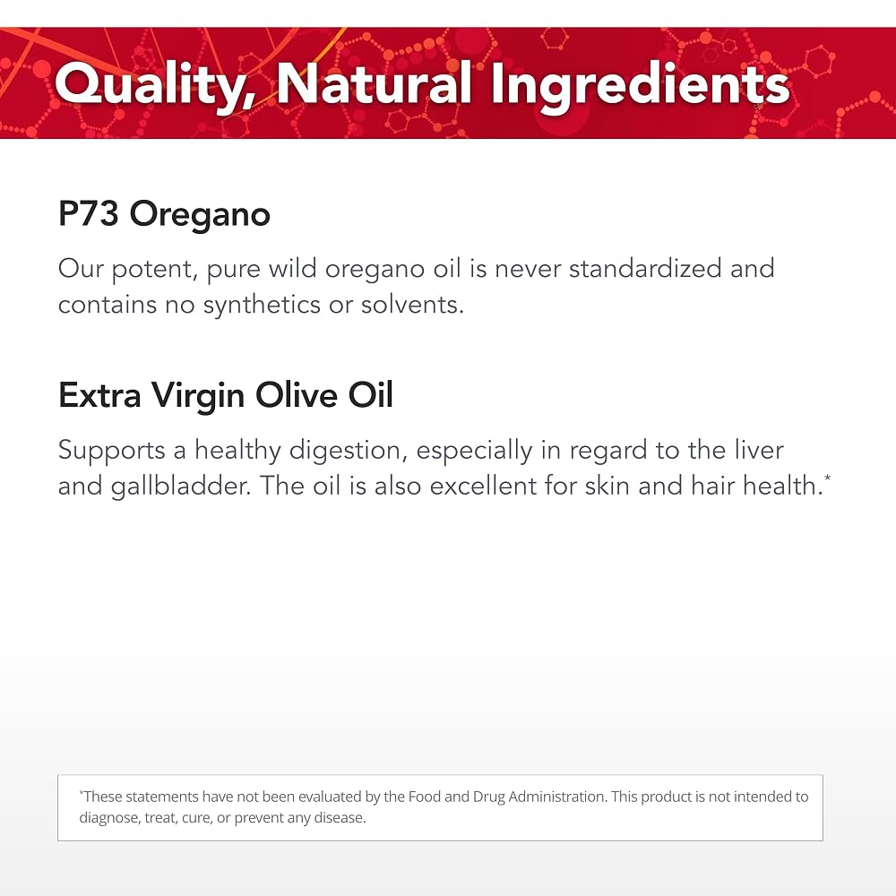 Physician's Strength Wild Oregano Oil Extra Strength - 120 Softgels - image 4
