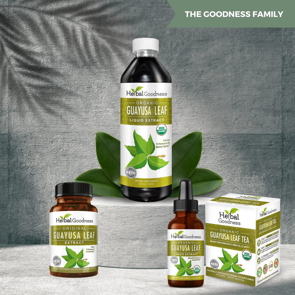 Herbal Papaya Guayusa Leaf Extract Liquid for Energy - 12 Fl Oz - image 4