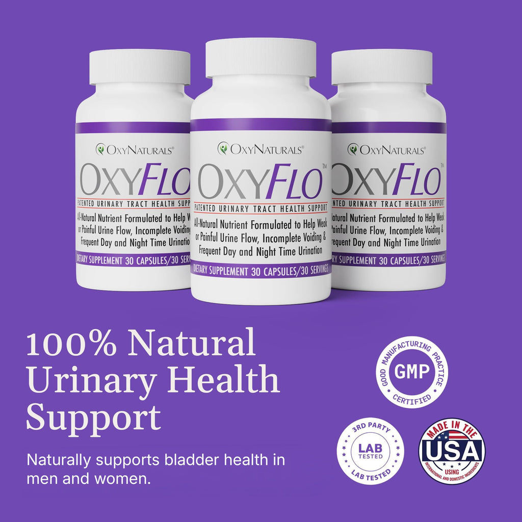 OxyNaturals OxyFlo Bladder Support Supplement - 30 Capsules - image 3