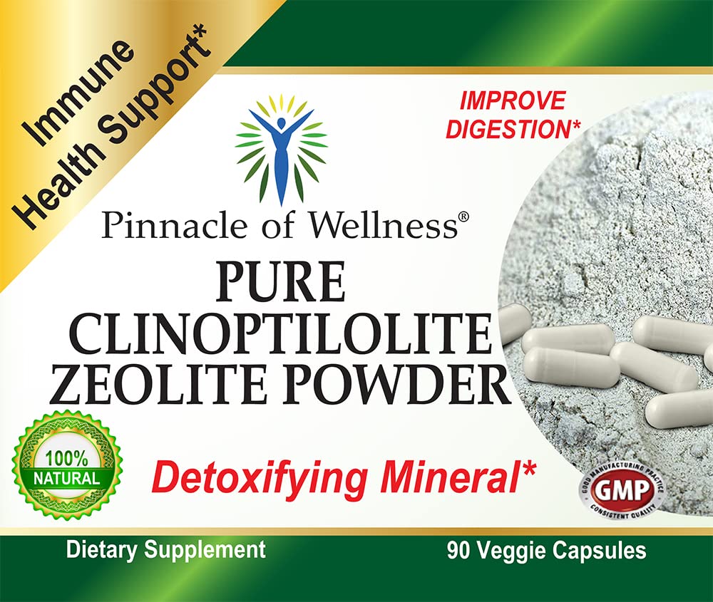 Pinnacle of Wellness Pure Clinoptilolite Zeolite Powder - 90 Capsules - image 5