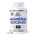 Simpli Supplements Magnesium Glycinate 400mg per Serving