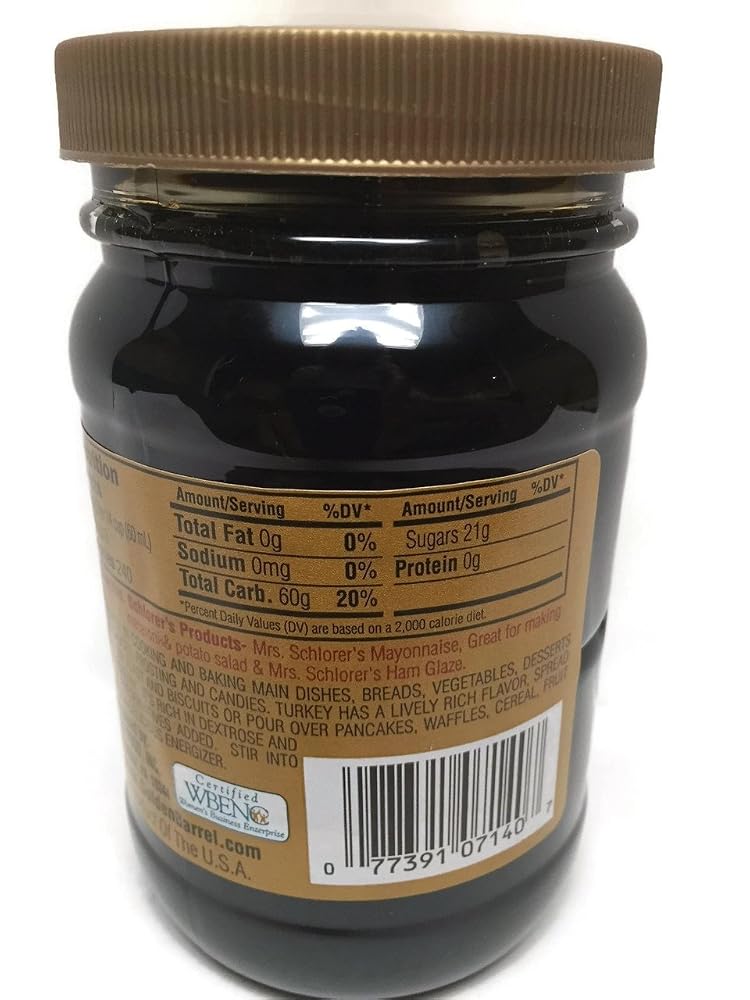 Schlorer's Turkey Golden Table Syrup Chlorella Herbal Supplement - 16 oz - image 3