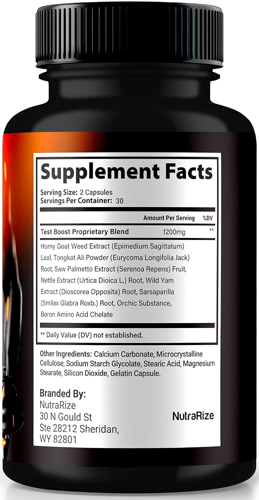 NutraRize Bulk Extreme Muscle Building Formula - 60 Capsules - image 2