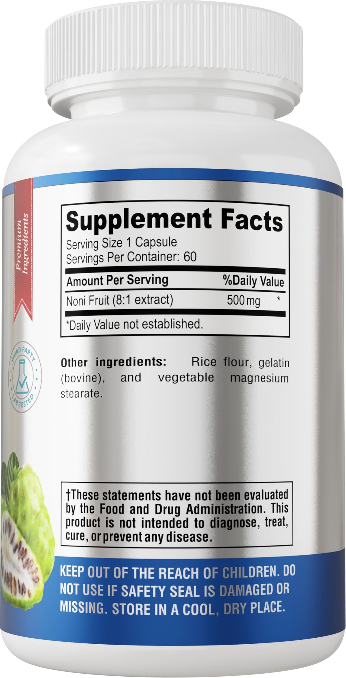 YUMMYVITE Noni Fruit Extract Immune Support - 60 Capsules - image 4