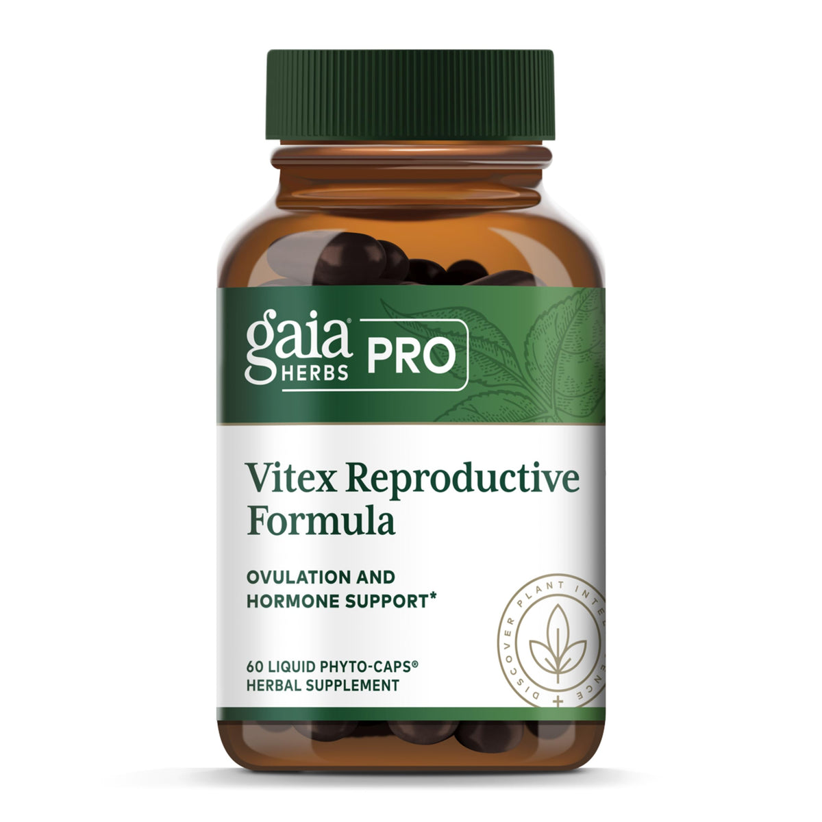 Gaia Herbs PRO Vitex Reproductive Formula - 60 Vegan Capsules