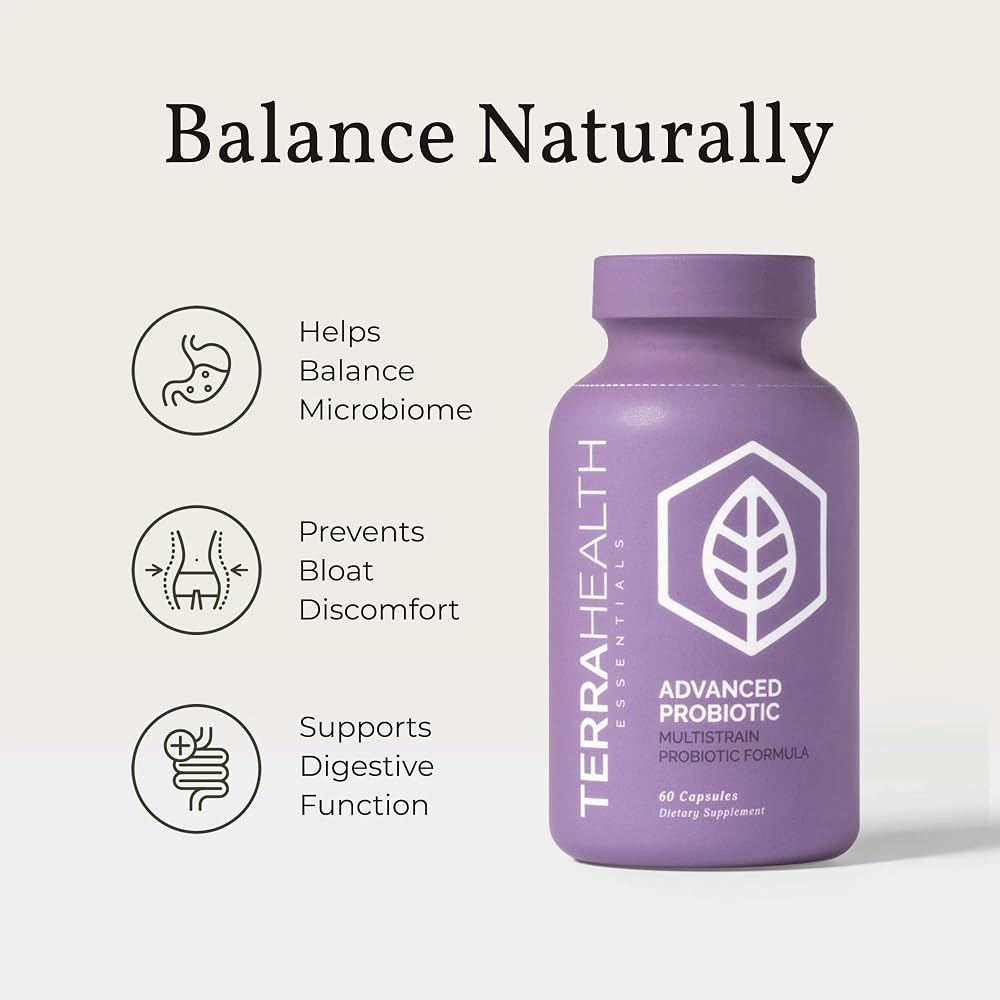 Terra Health Essentials Advanced Probiotic 50 Billion CFU - 60 Capsules - image 4