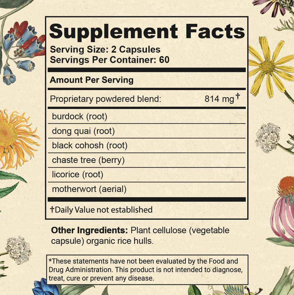 Wise Woman Herbals Menocaps Herbal Blend for Menopause - 120 Capsules - image 3