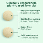 Yuve Naturals Chewable Papaya Enzymes Digestive Complex - 90 Tablets - image 3