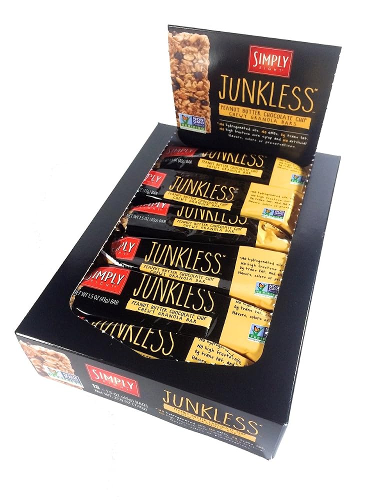 Simply Eight Junkless Chewy Granola Bars - image 2