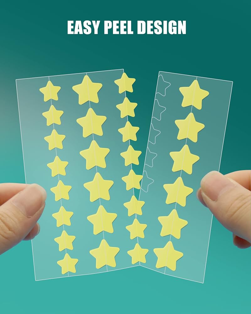 Jefusst Star Acne Pimple Patch Hydrocolloid - 140 Count - image 5
