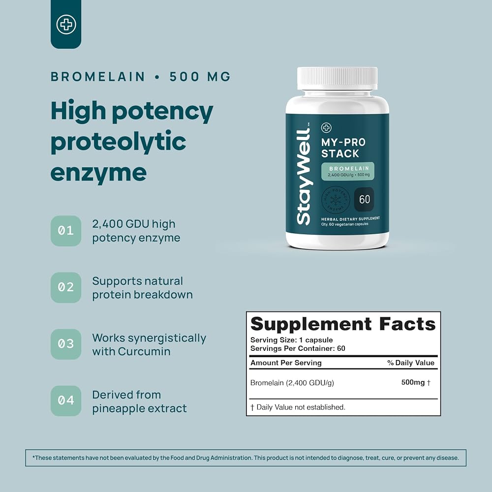 Stay-Well Naturals Spike Protein Supplement - 360 Capsules - image 5