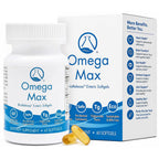 Nugevity Omega MAX No-Burp Fish Oil 2000mg - 60 Softgels