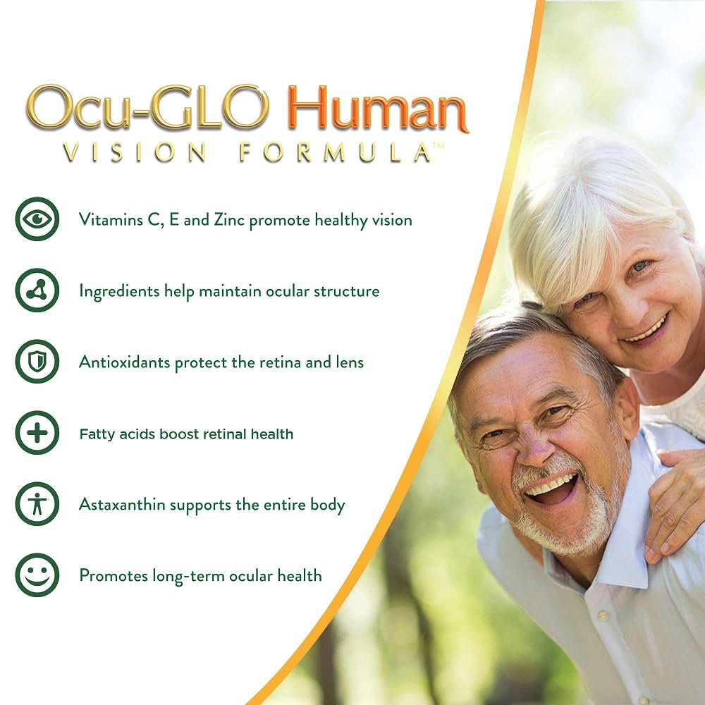 Ocu-GLO Human Vision Formula Eye Health Support - 90 Capsules - image 2