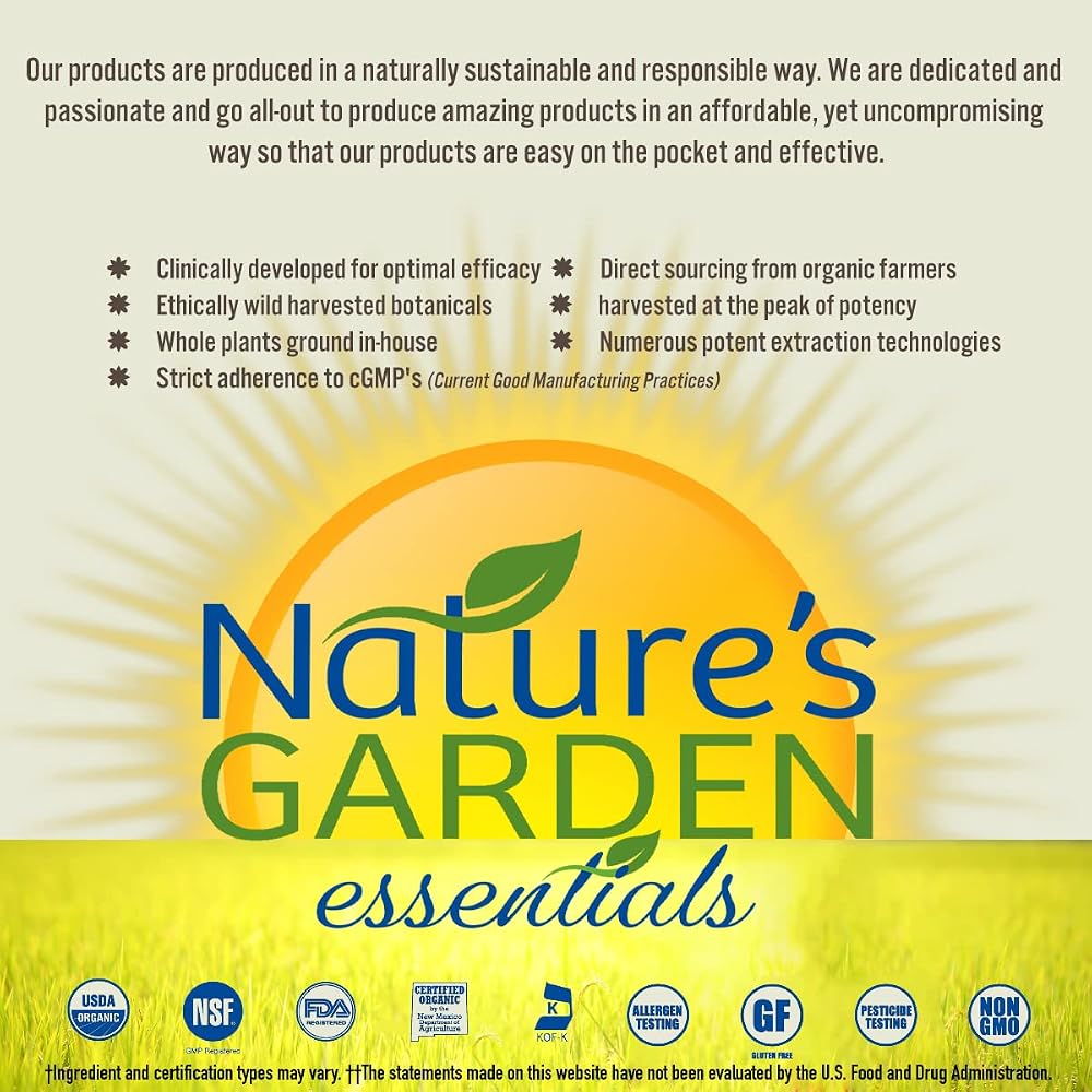 Nature's Garden Essentials Nettles 500mg - 75 Vegetarian Capsules - image 5