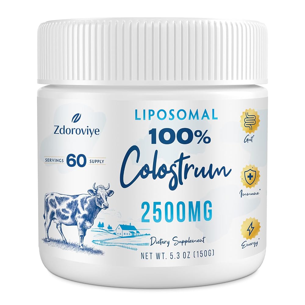 Zdoroviye Liposomal Bovine Colostrum Powder - 60 Servings