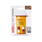 Addall Focus + Mushrooms Memory Supplement - 6 Capsules - image 3