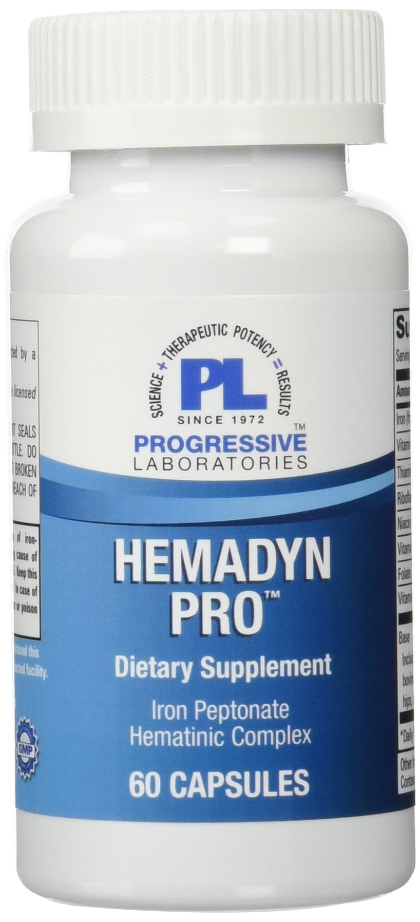 Progressive Laboratories Hemadyn Pro Supplement - 60 Capsules