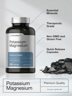 Horbäach Potassium Magnesium Supplement - 240 Capsules - image 4