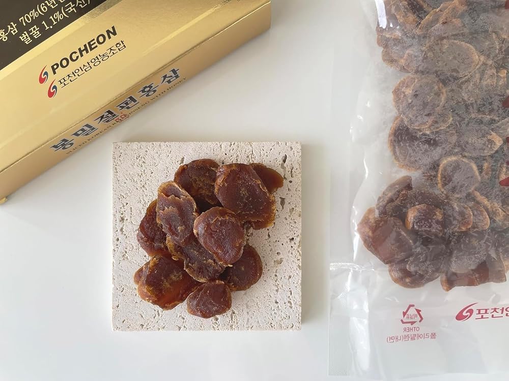 Pocheon Korean Red Ginseng 6 Years Sliced with Honey - 300g - image 4