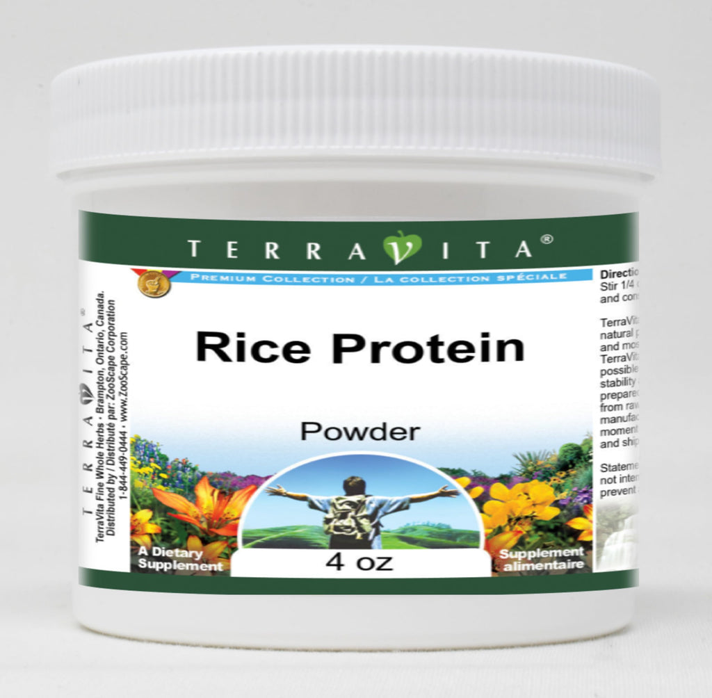 Terravita Rice Protein Powder - 12 oz (3 Pack)