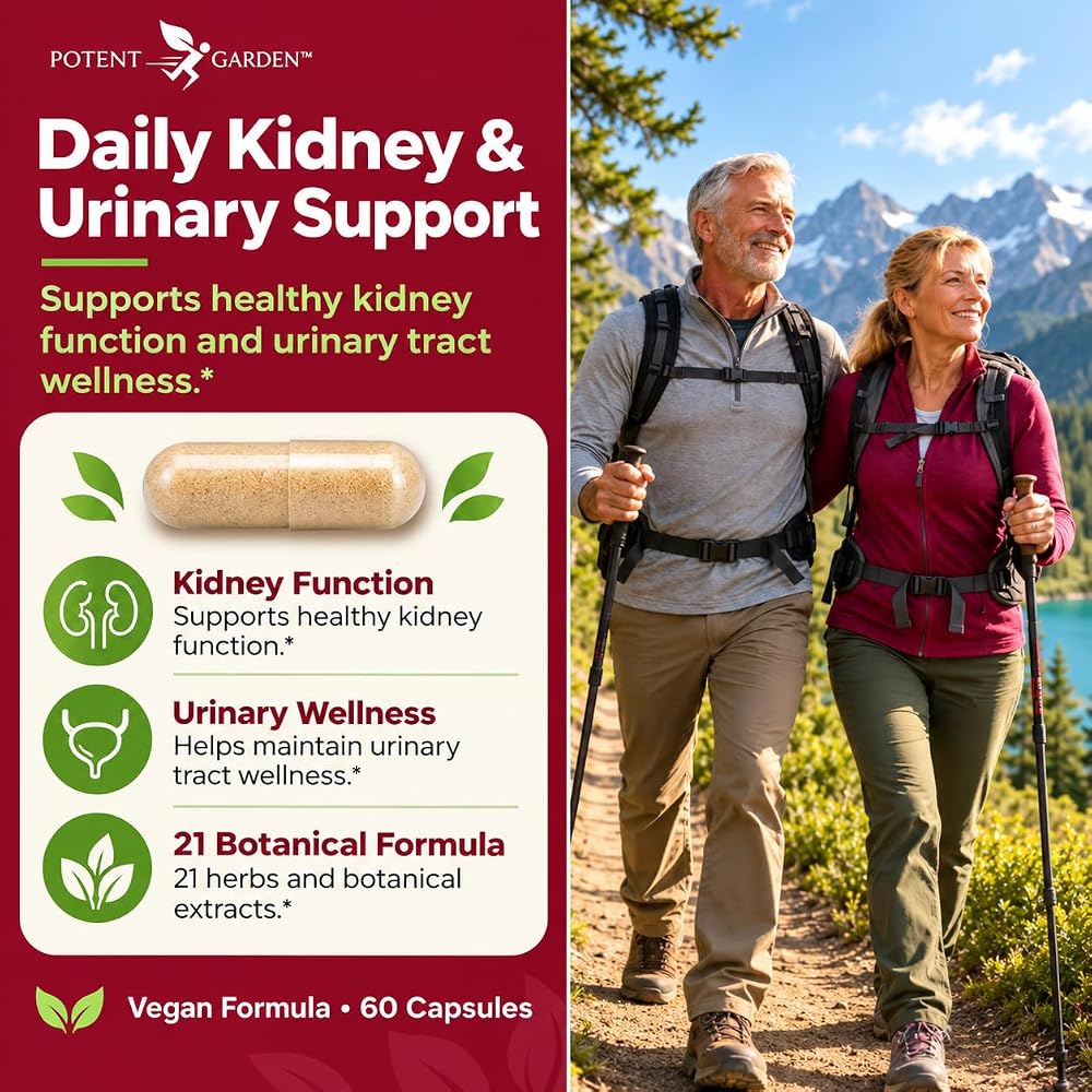 Potent Garden Kidney Cleanse Detox & Support Capsules - image 2