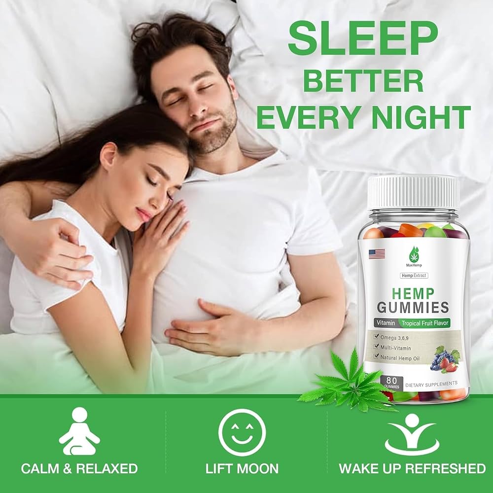 MaxHemp Hemp Gummies for Sleep & Calm - 160 Count - image 3