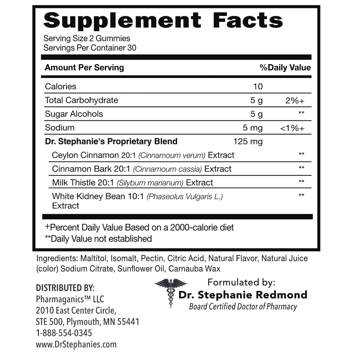 Pharmaganics SugarDown Gummies