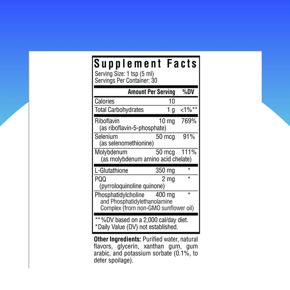 Seeking Health Liposomal Glutathione Plus - 3 oz - image 2
