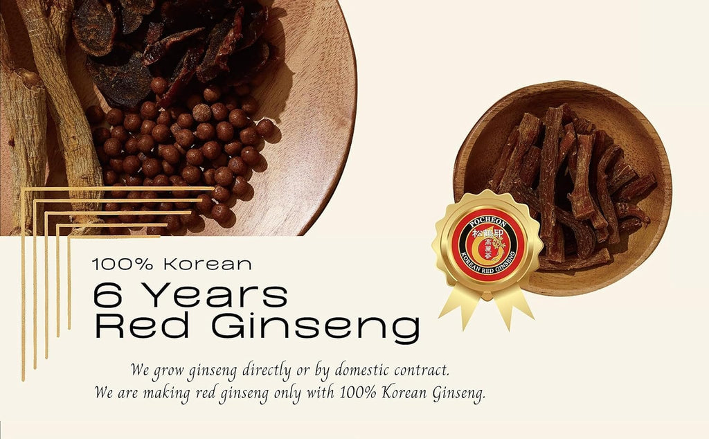 Pocheon Korean 6 Years Red Ginseng Extract Tea - 100 Tea Bags - image 6