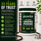Greens First Original Greens Powder - 49 Superfoods - Organic Fruits - image 8