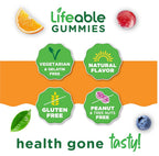 Lifeable Multivitamin with Iron Gummies for Women and Men - 90 Count - image 4
