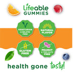 Lifeable Men's Multivitamin Gummies with 13 Nutrients - 90 Count - image 4