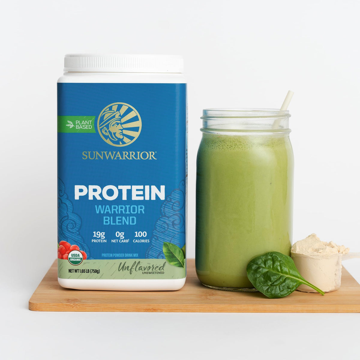 Sunwarrior Sunwarrior Warrior Blend - Organic Vegan Plant Protein