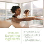 Irwin Naturals Pure Defense Mushroom-8 Immune Support - 60 Softgels - image 4
