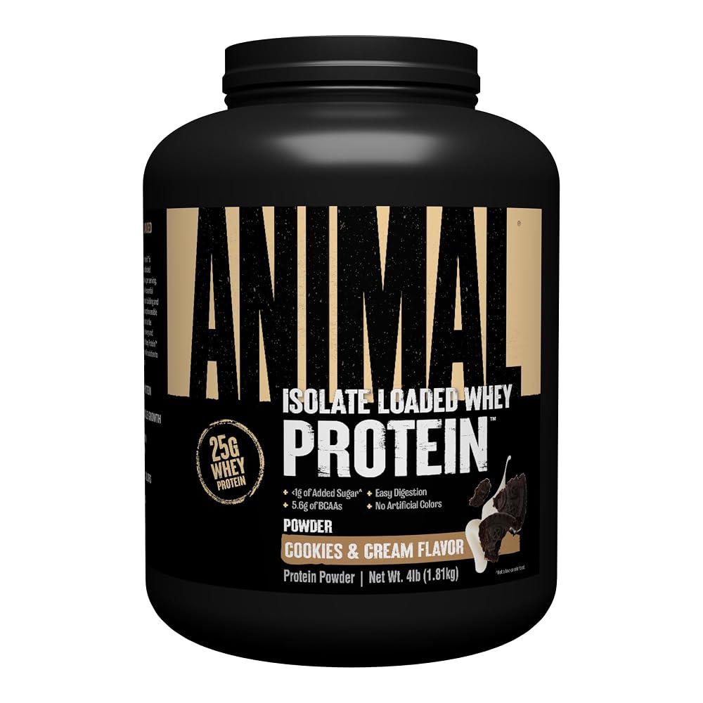 Animal Whey Isolate Protein Powder & Fury Pre-Workout Bundle - 80.96 oz - image 2
