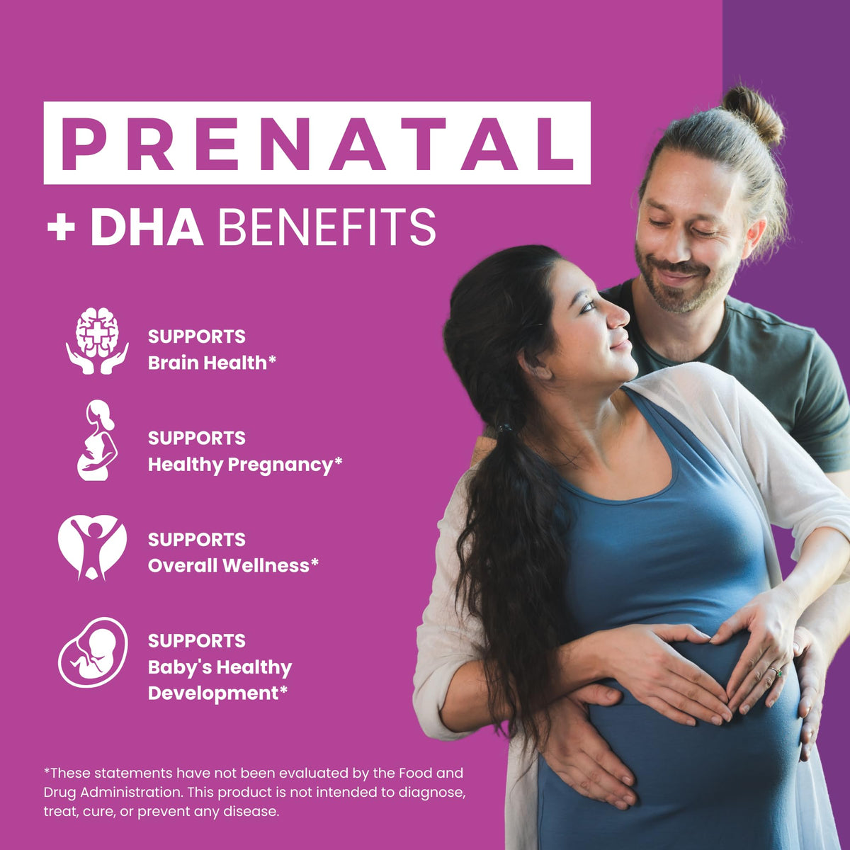 Zaytun Vitamins Halal Prenatal Vitamins + DHA - 60 Softgels - image 3