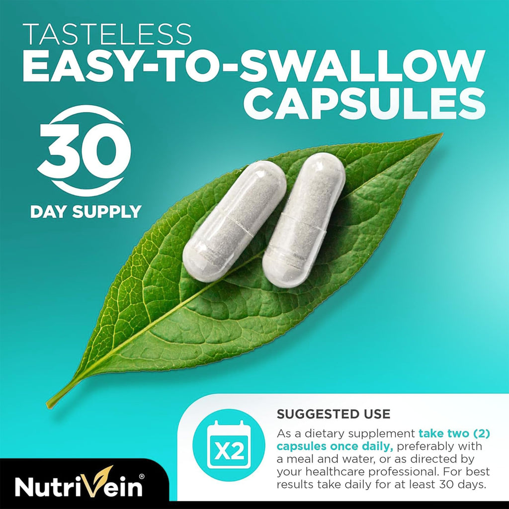 Nutrivein Premium Zinc - High-Absorption Zinc Supplements