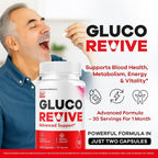 LIVORKA Gluco Revive Advanced Formula Support Capsules - 120 Capsules - image 2